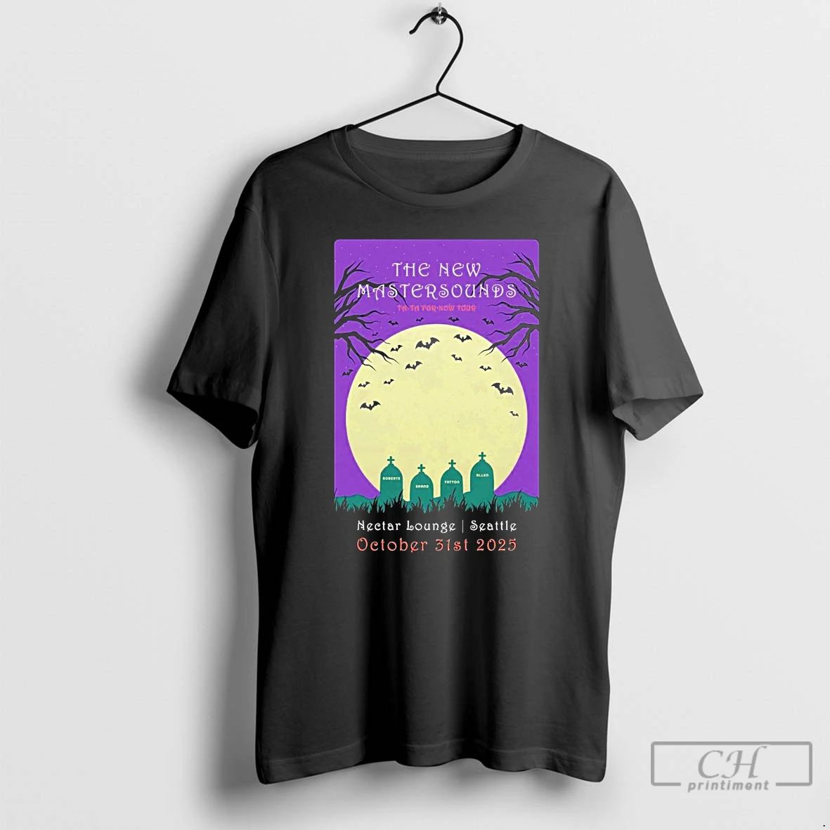 Classic The New Mastersounds October 31 2025 Nectar Lounge Seattle Wa T Shirts