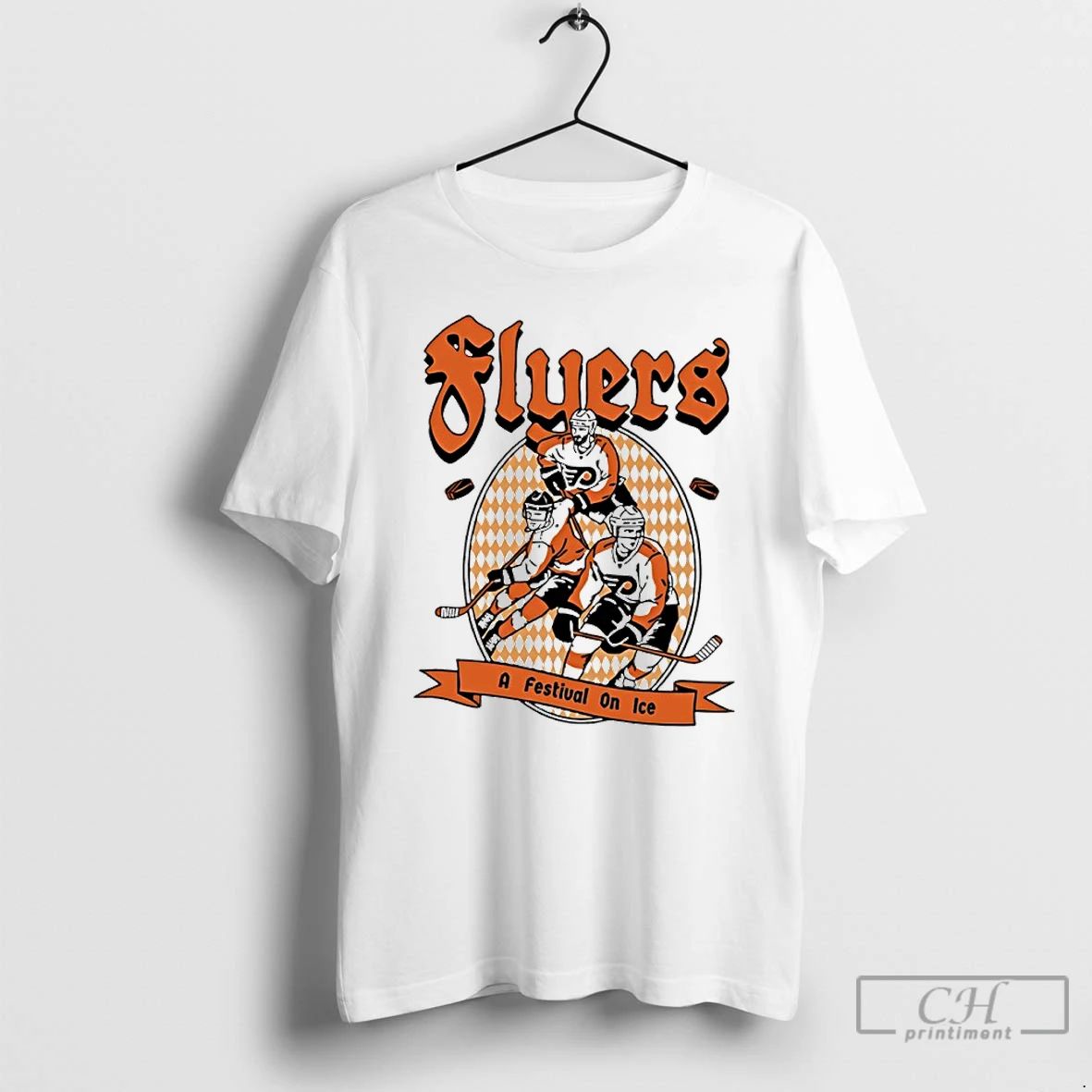 Classic Flyers A Festival On Ice Hockey T Shirts