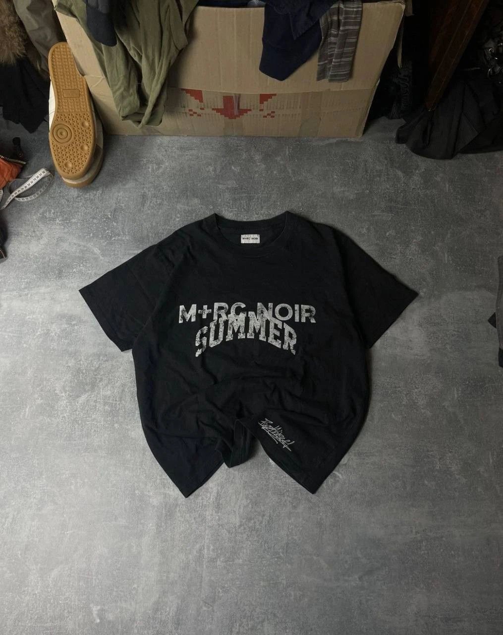 Marc Noir M+Rc Noir spring summer cute faded tee t-shirt
