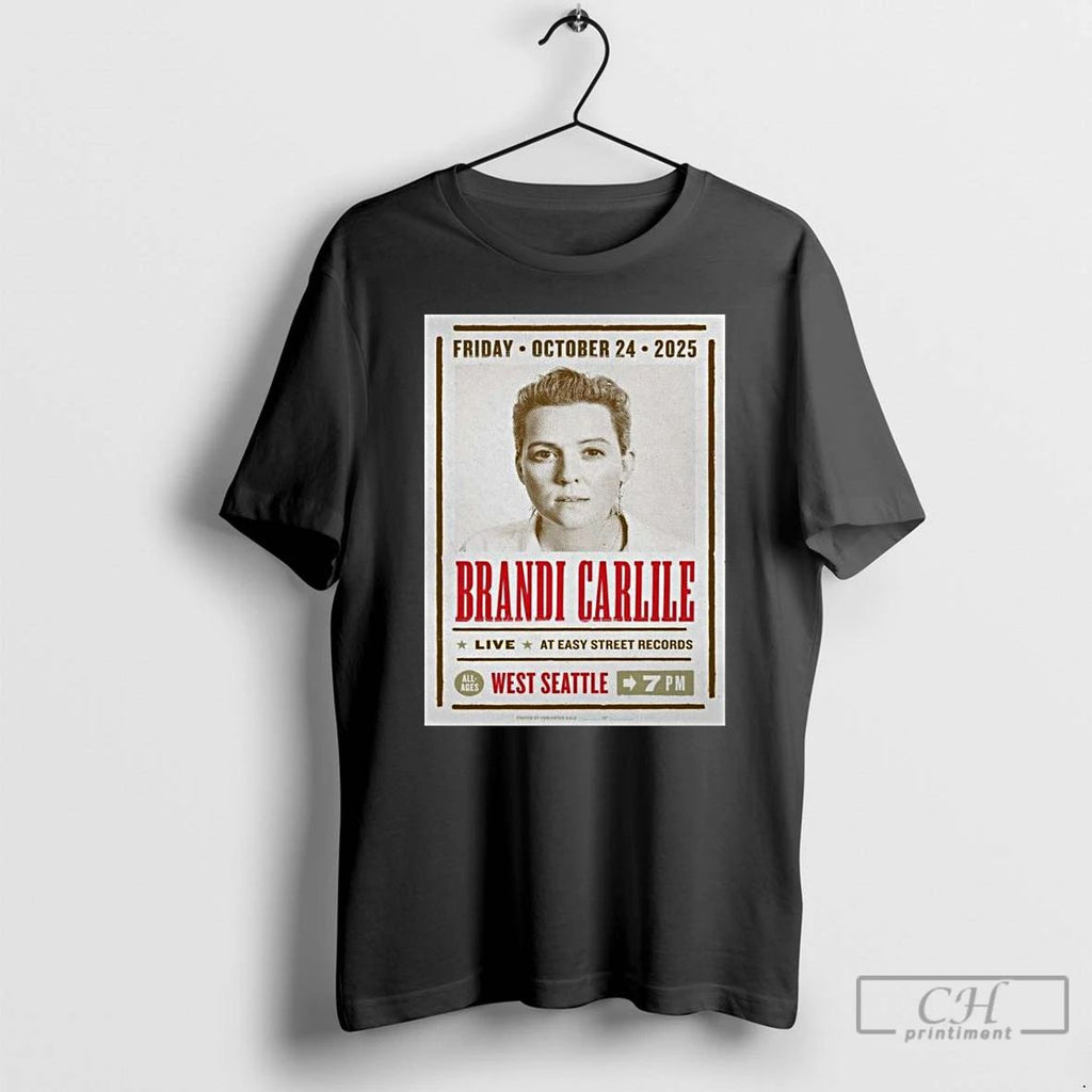 Classic Brandi Carlile Seattle Wa Friday October 24 2025 Long Sleve T Shirts