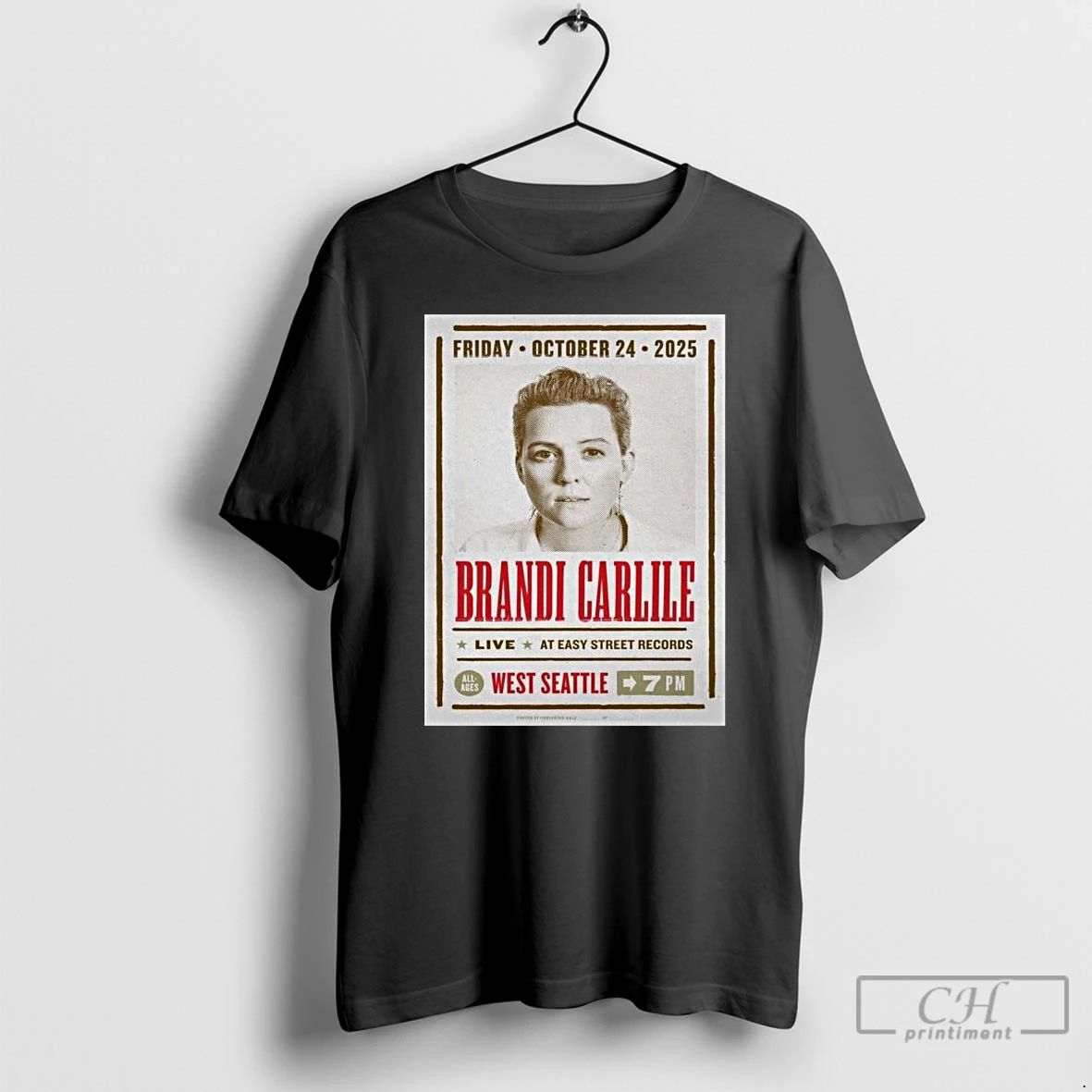 Classic Brandi Carlile Seattle Wa Friday October 24 2025 Long Sleve T Shirts