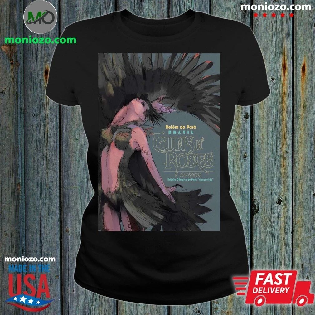 Original Guns N’ Roses Belém do Pará, Brazil April 25 2026 Poster Shirt