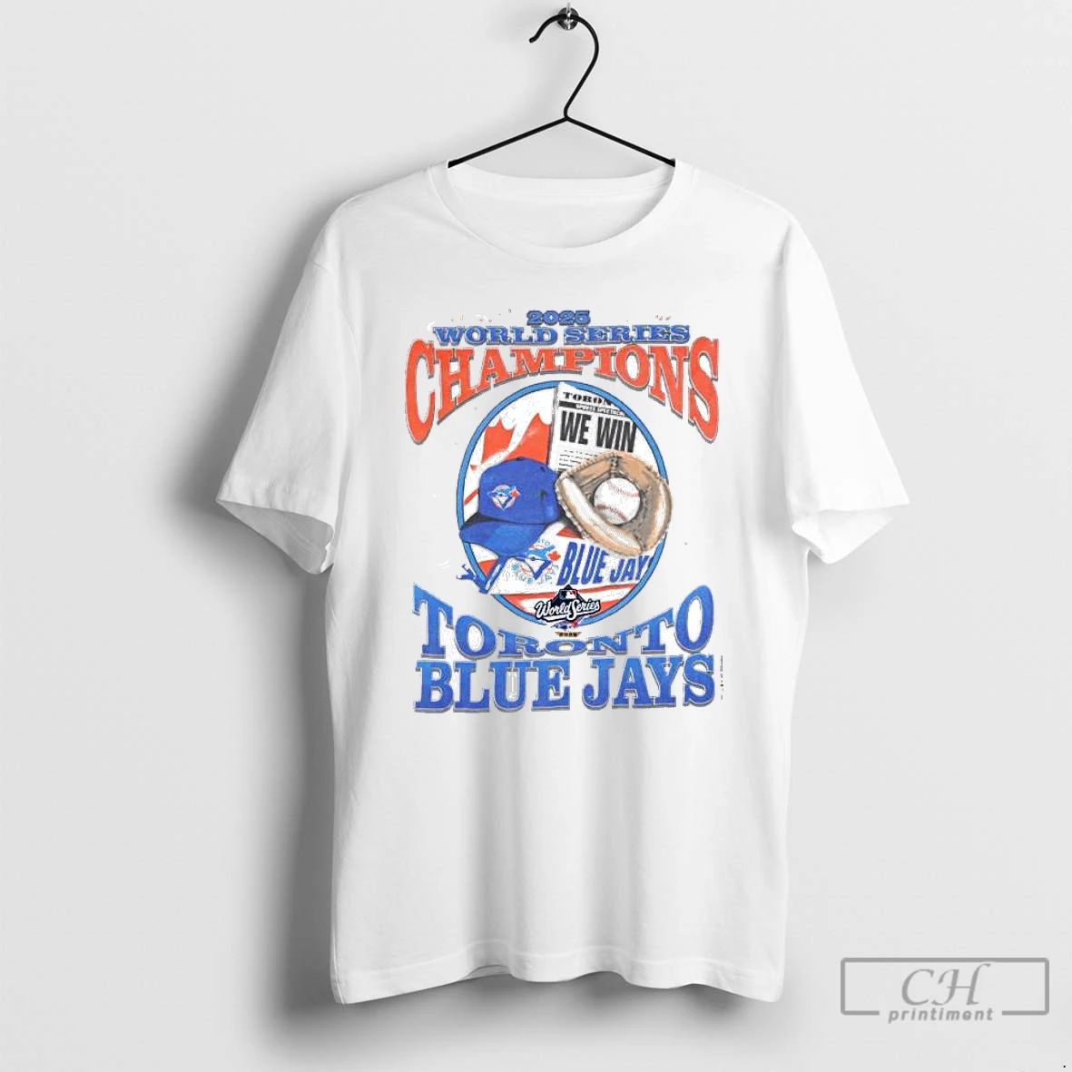 Premium Vintage Starter Toronto Blue Jays 2025 World Series Champs T Shirts