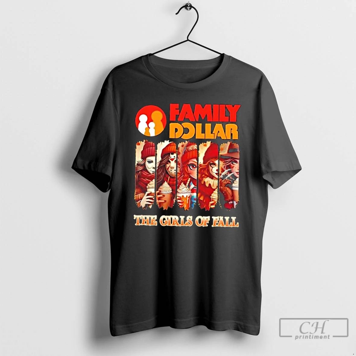 Family Dollar The Girls Of Fall Cosplay Happy Halloween T Shirts