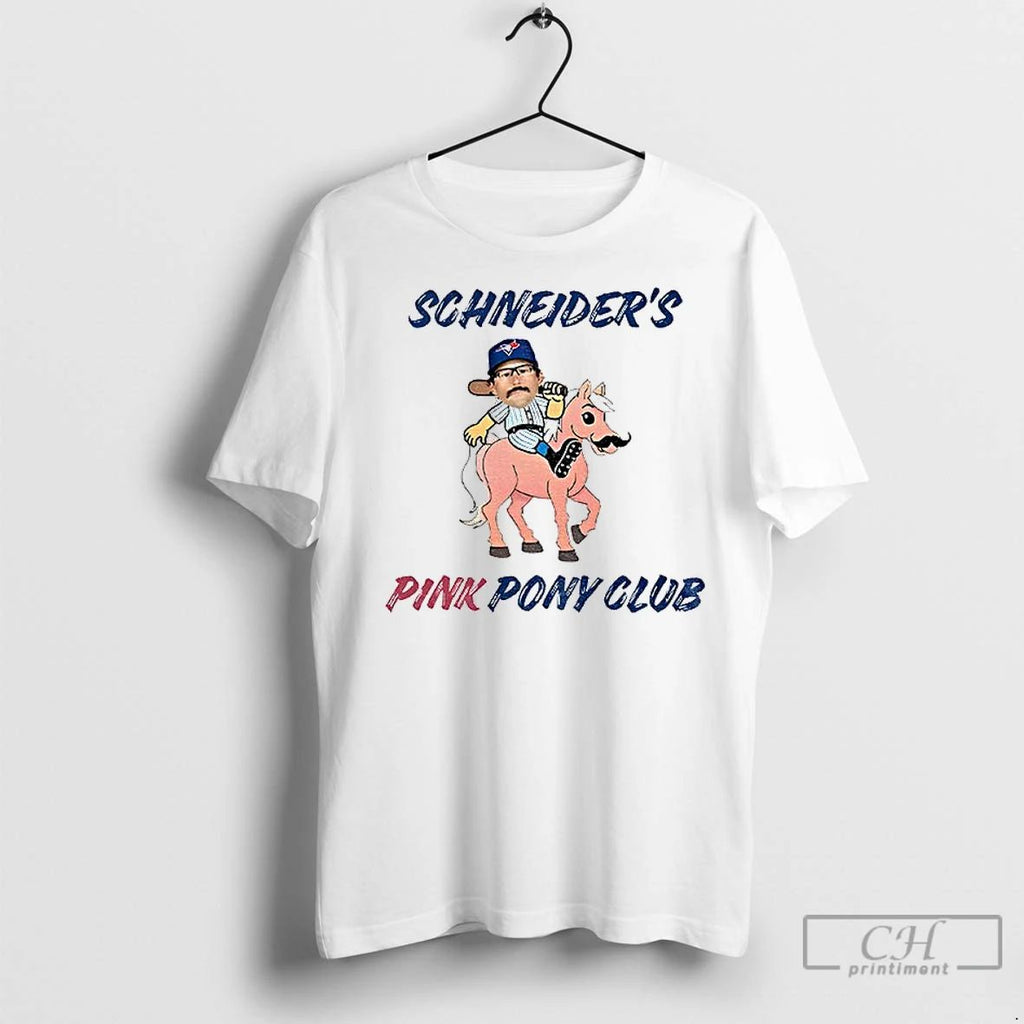 Premium Davis Schneider Toronto Blue Jays Pink Pony Club Mlb Baseball Champions 2025