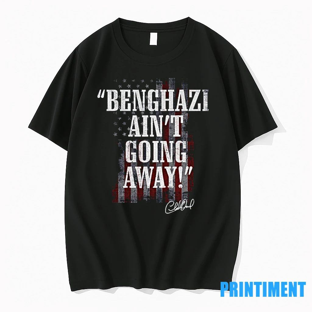 Charlies Legacy Alive Charlie Kirk Benghazi Aint Going Away American Flag Tshirts Sweater