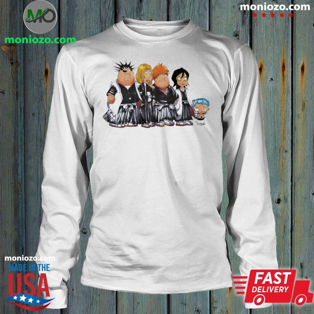 Original Family Guy x Bleach Soul Reapers T-Shirt