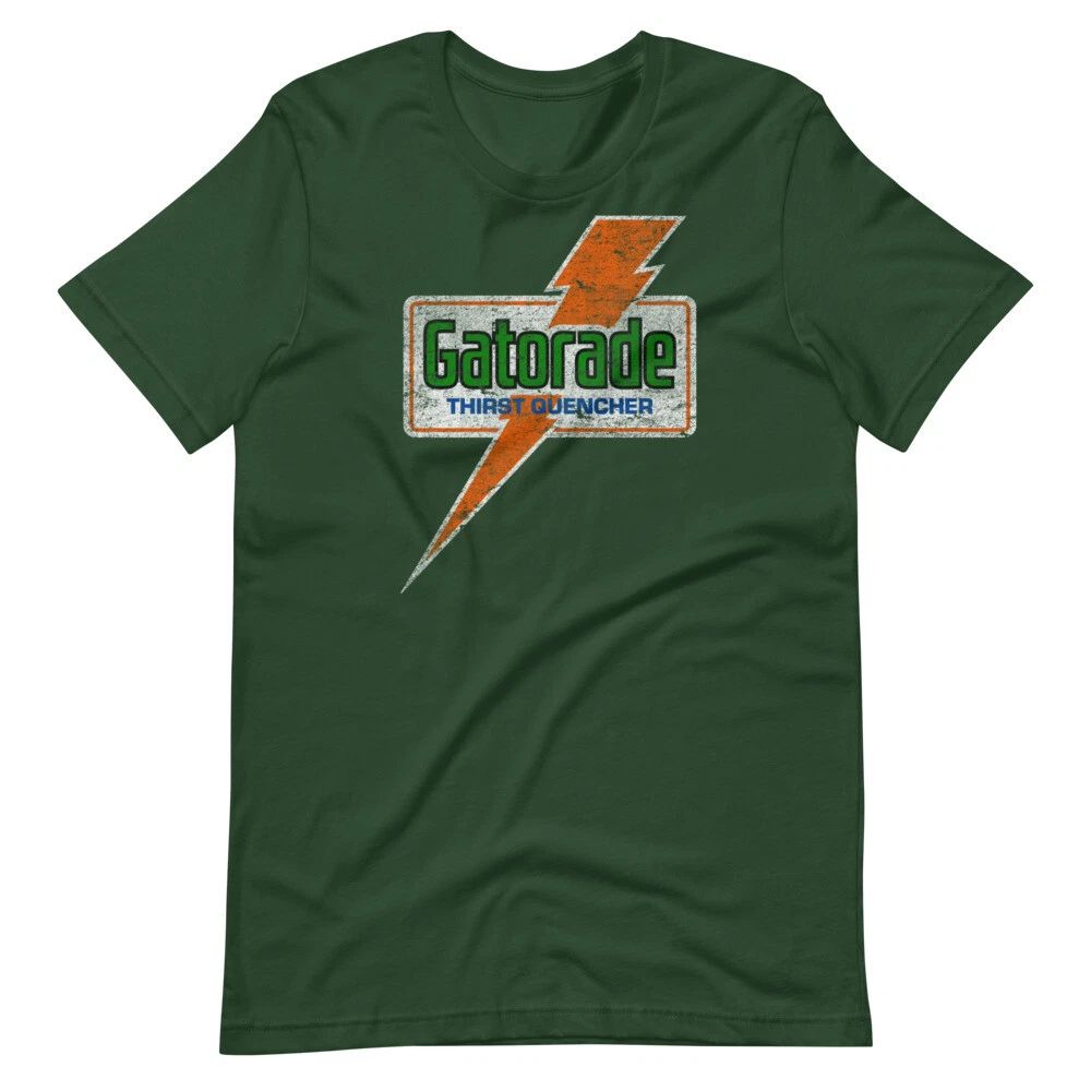 GATORADE Vintage 80s Logo Retro Style Tee Short-Sleeve Unisex T-Shirt