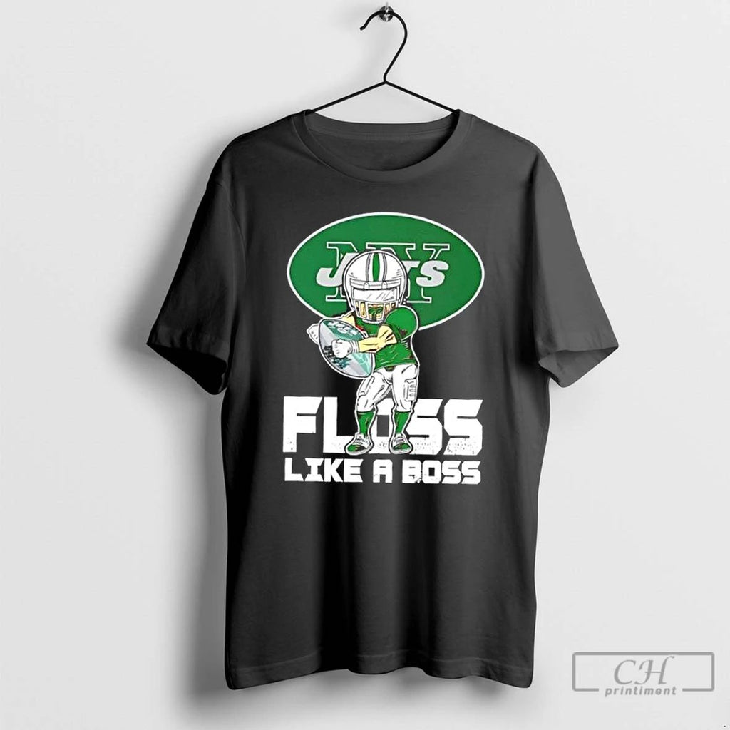 Premium New York Jets Floss Like A Boss T Shirts