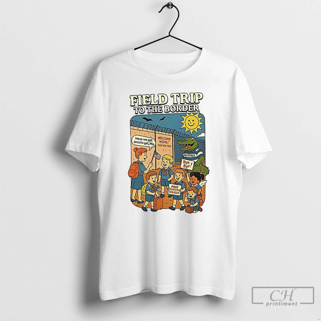 Classic Field Trip To The Border Subtle Abolish Ice T Shirts