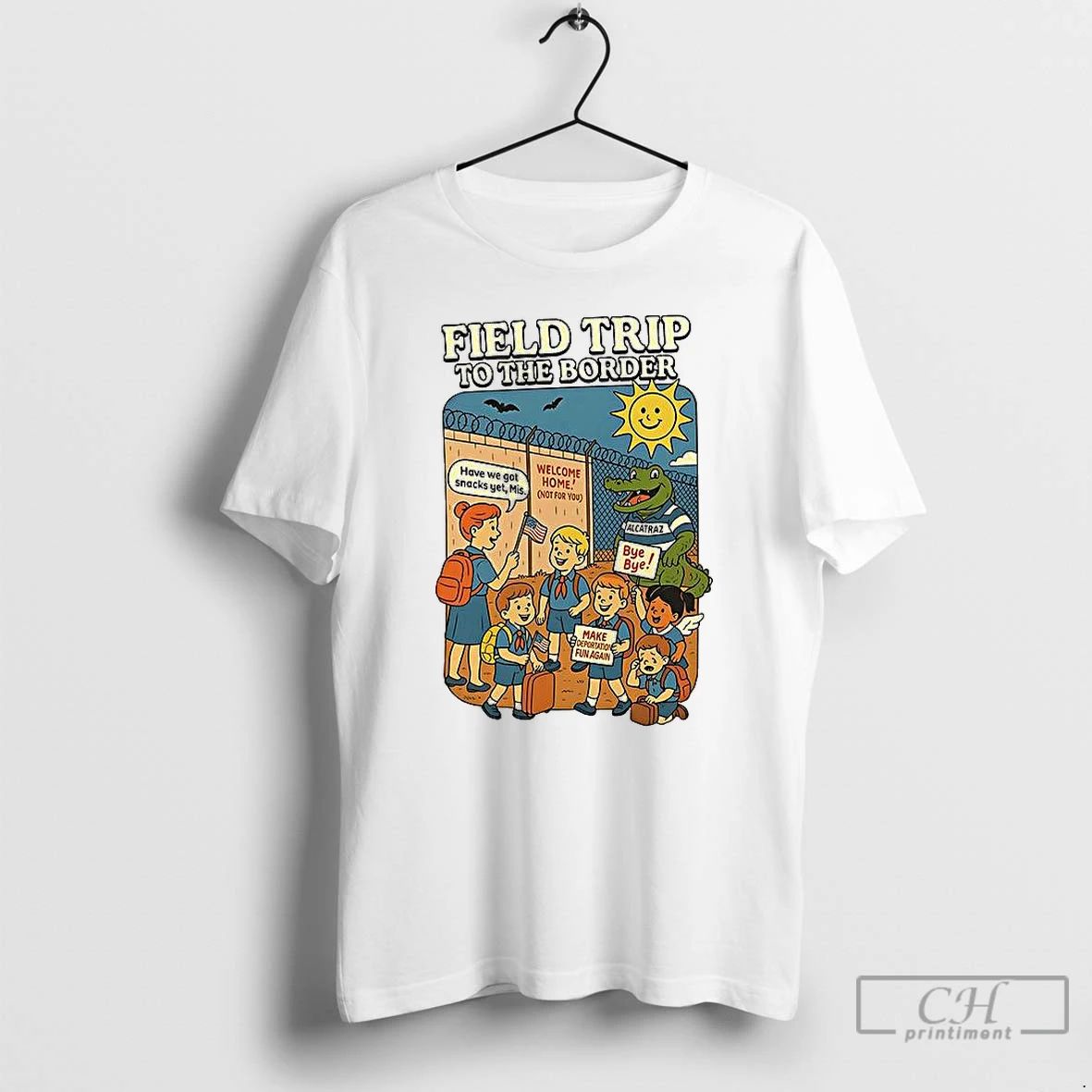 Classic Field Trip To The Border Subtle Abolish Ice T Shirts