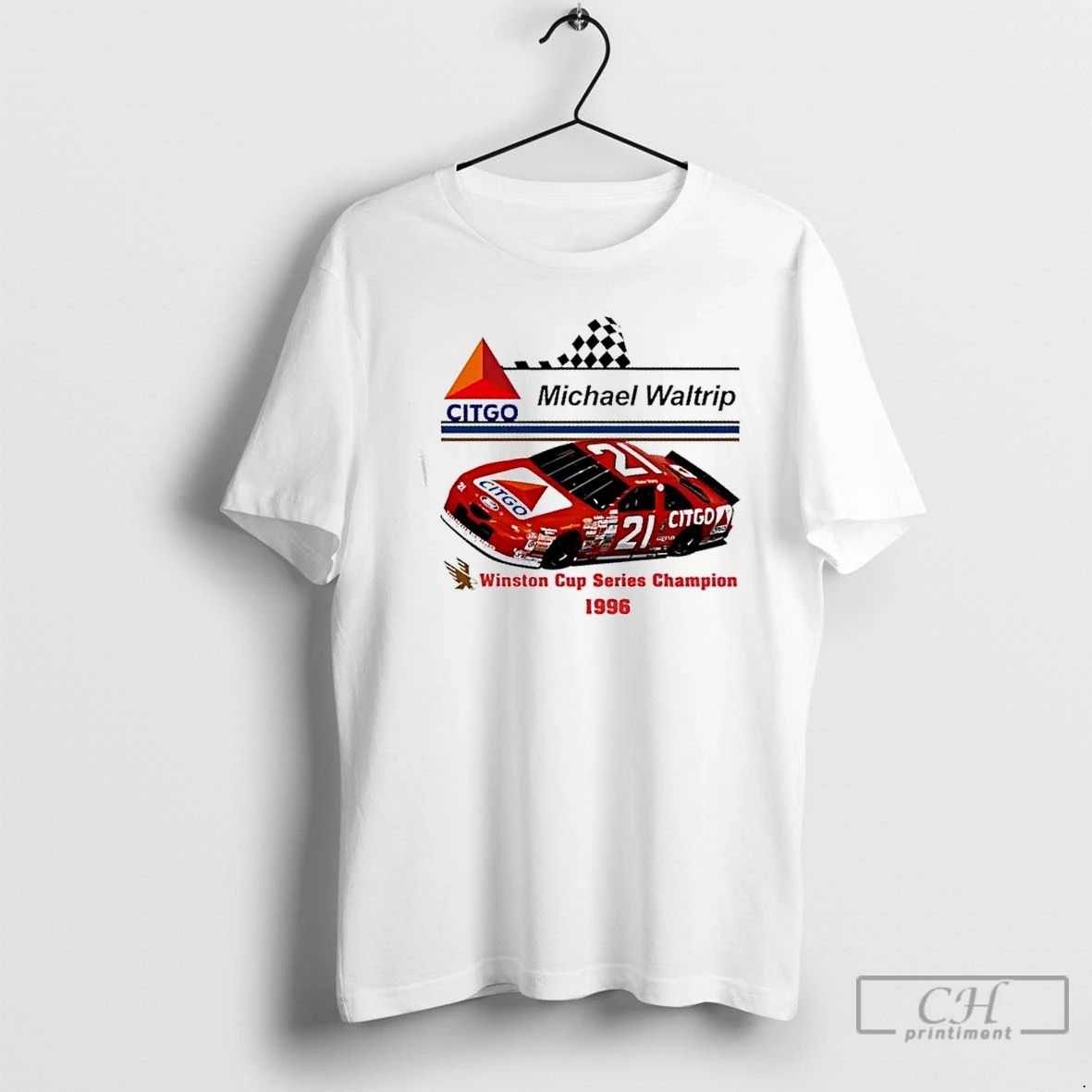 Classic Michael Waltrip Winston Cup Series Champion 1996 T Shirts