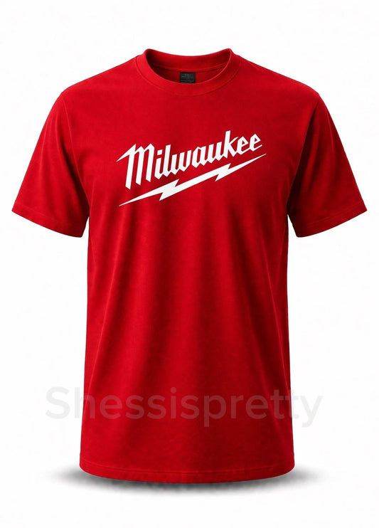 Milwaukee Shirt Men's Clothing Milwaukee Tools Equipment Size S-2XL,