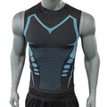2024 New Compression Shirt Version Shaping Sleeveless Vest Mens Summer