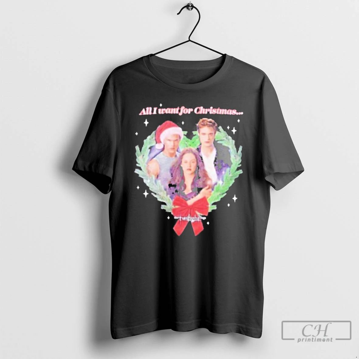 Premium The Twilight Saga All I Want For Christmas T Shirts