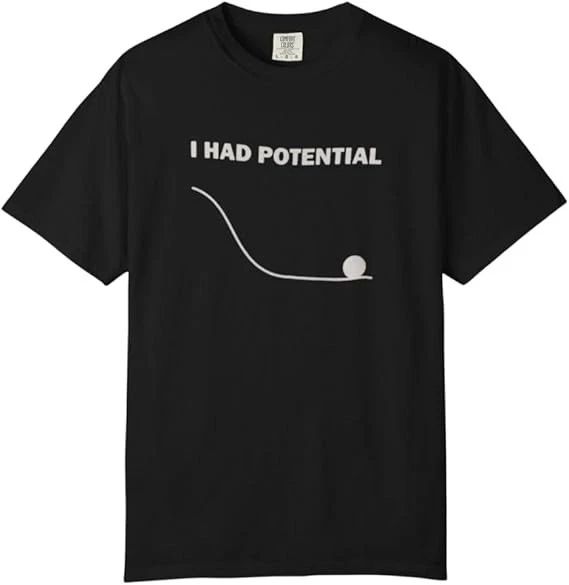 Project Hail Mary Grace Shirt, I Had Potential Tee, Funny Sci Fi Book T-shirt