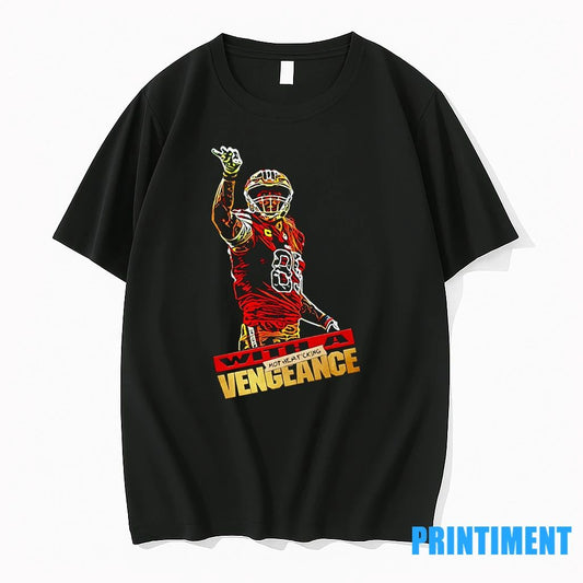 With A Mother Fucking Vengeance George Kittle Tshirts Sweater