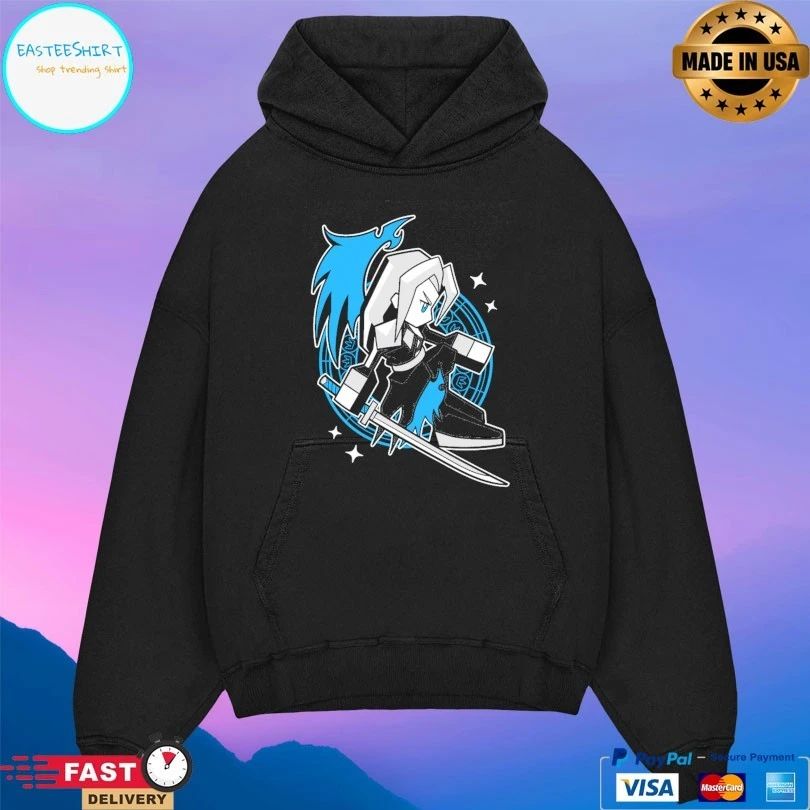 Sephiroth Final Fantasy VII Cartoon T-shirt