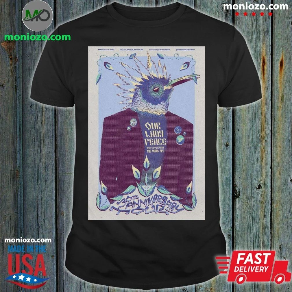 Original Our Lady Peace March 8 2026 In Grand Rapids MI Tour Poster Shirt