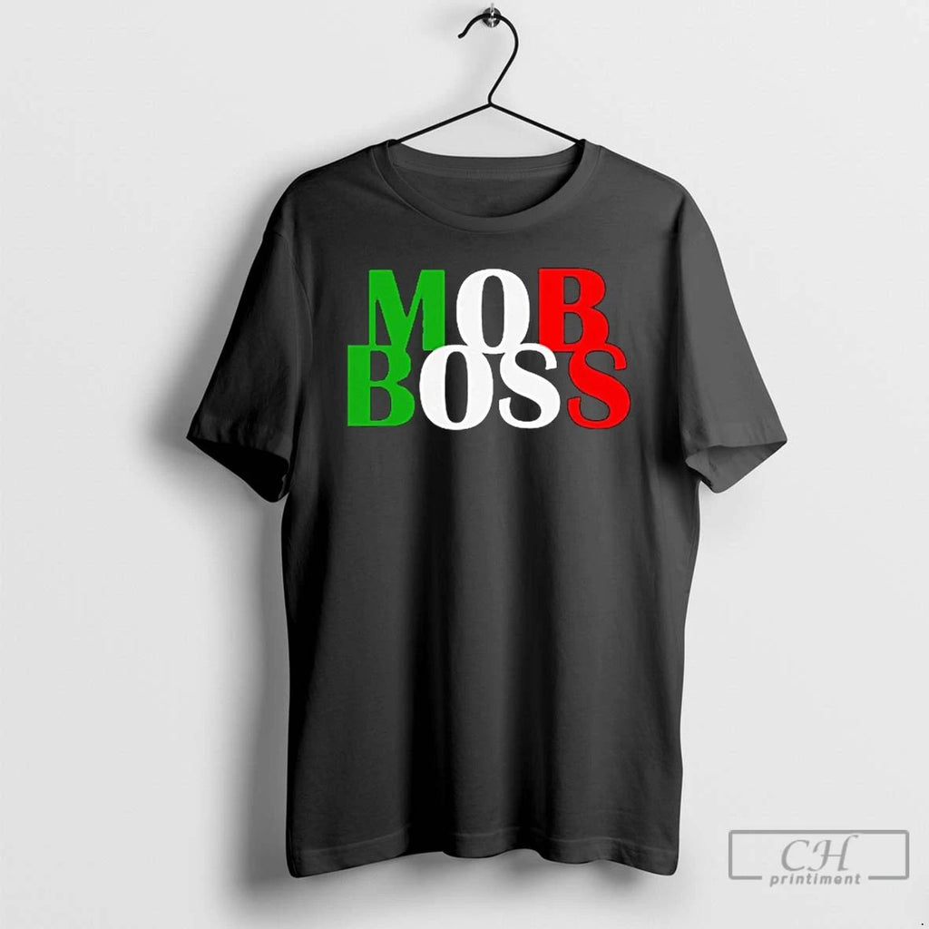 Classic Mob Boss Italian Flag T Shirts