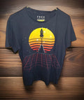 Space shuttle Blue t-shirt by Free State size men's medium