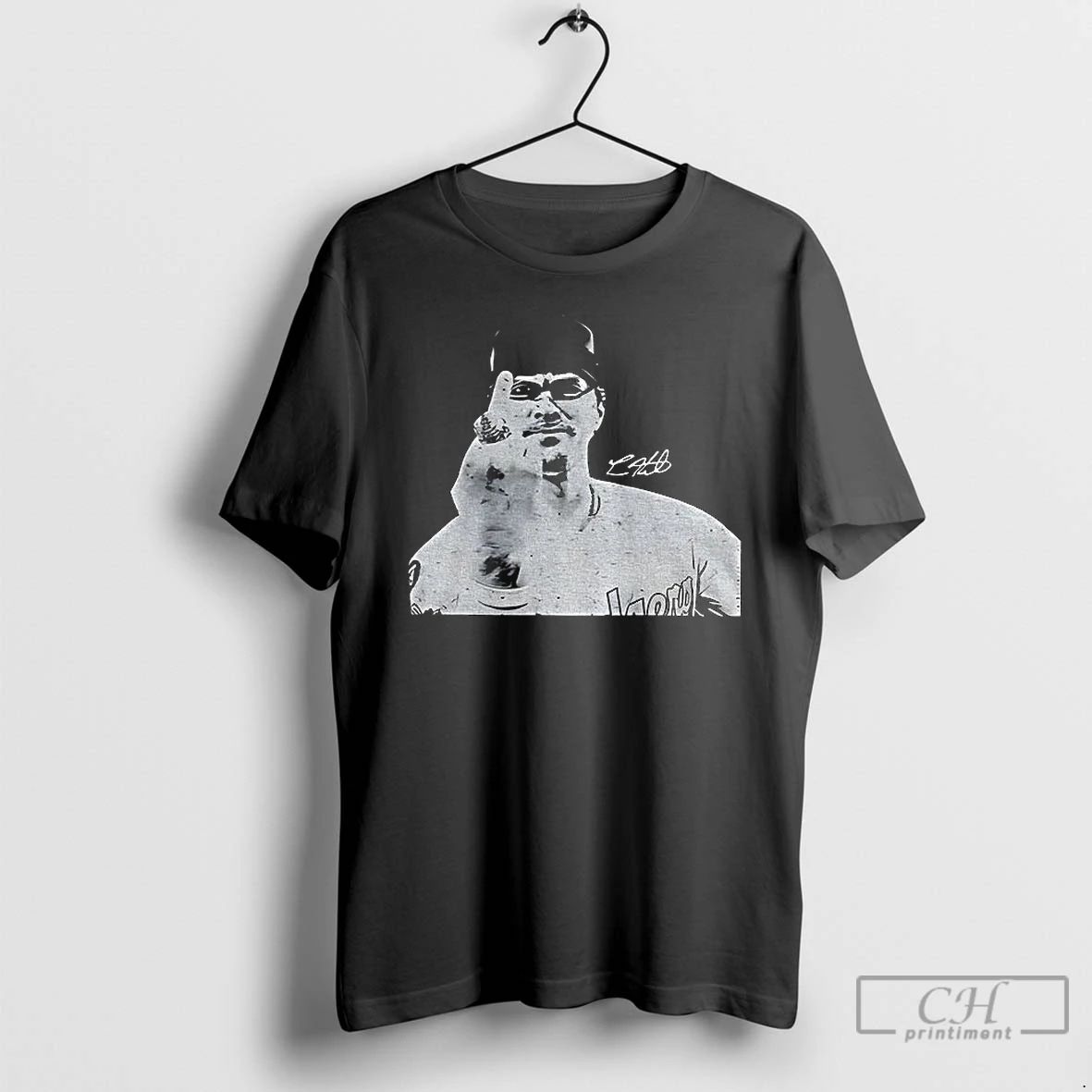 Classic Kike Hernandez Funny Middle Finger Signed T Shirts