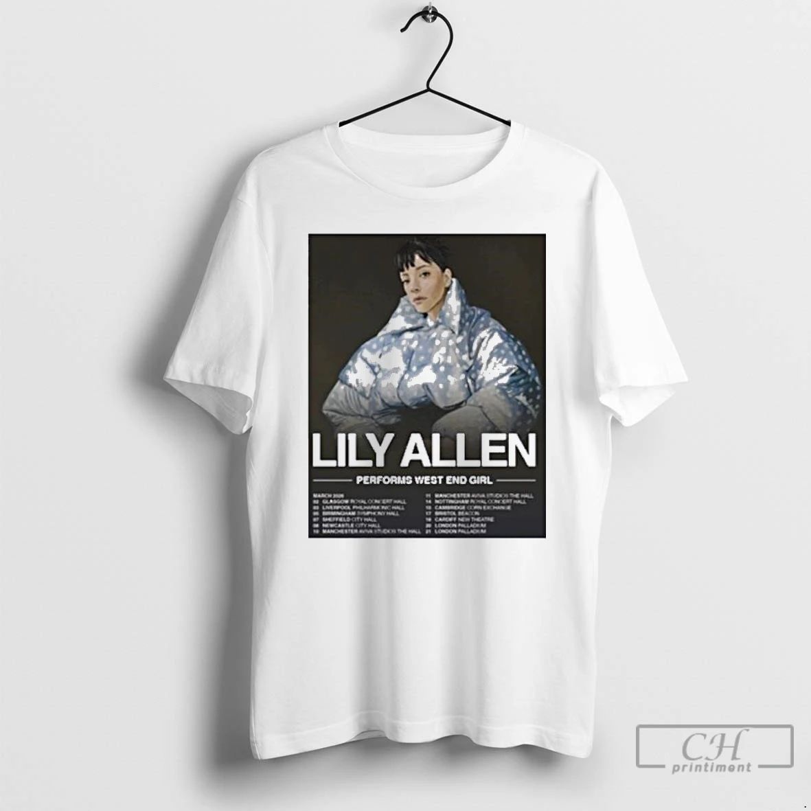 Premium Lily Allen West End Girl Tour 2026 T Shirts