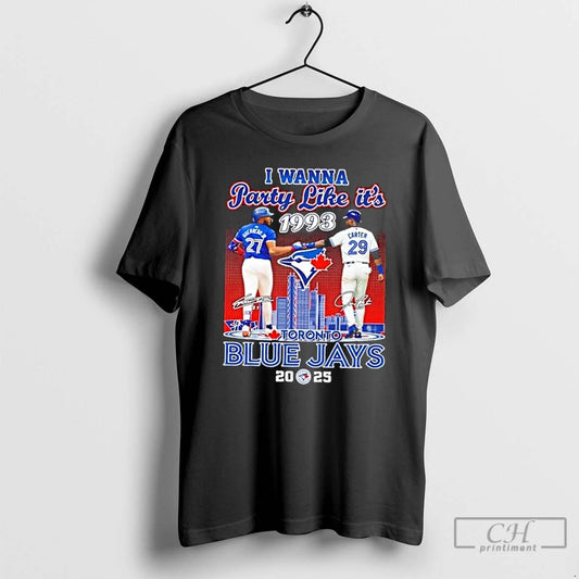 Classic I Wanna Party Like It 1993 Guerrero Jr X Carter Toronto Blue Jays Baseball