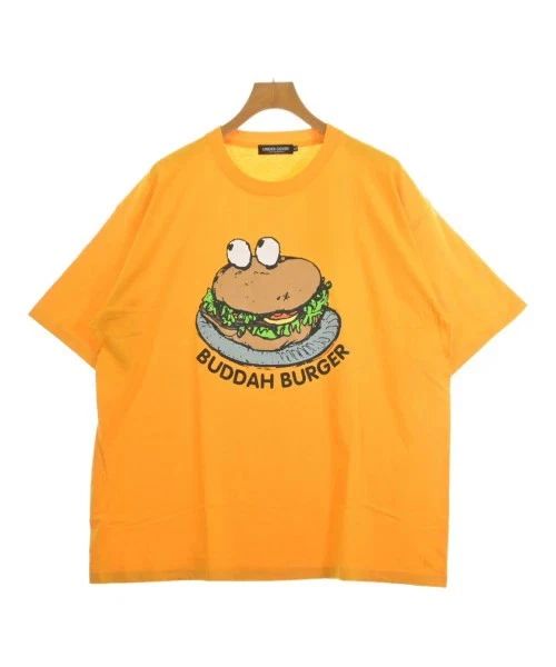 Undercover Men's XL Orange Tshirt Cut & Sew Used
