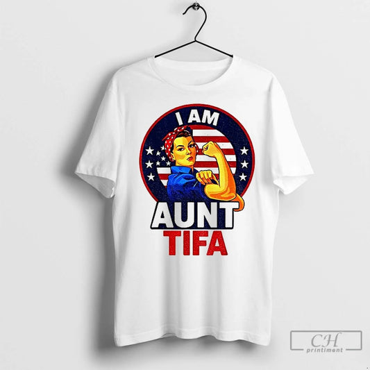 Classic Vintage I Am Aunt Tifa Feminist Graphic