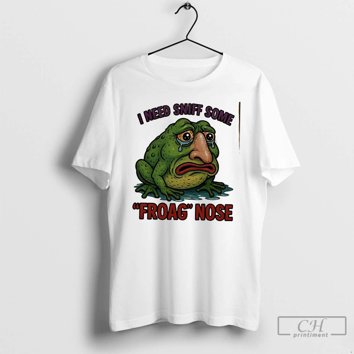 Classic I Need Sniff Some Froag Nose T Shirts