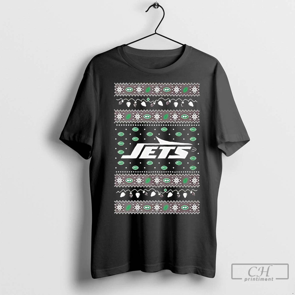 Premium New York Jets Ugly Christmas Light