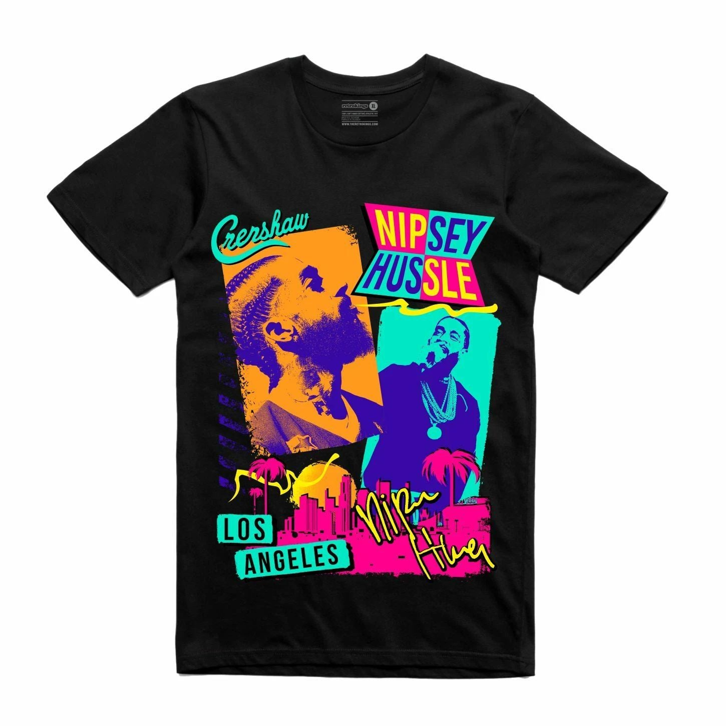 NEW Streetwear on Demand 80s RAP GOAT BLACK Tee Shirt SMALL-3XLARGE MADE IN USA