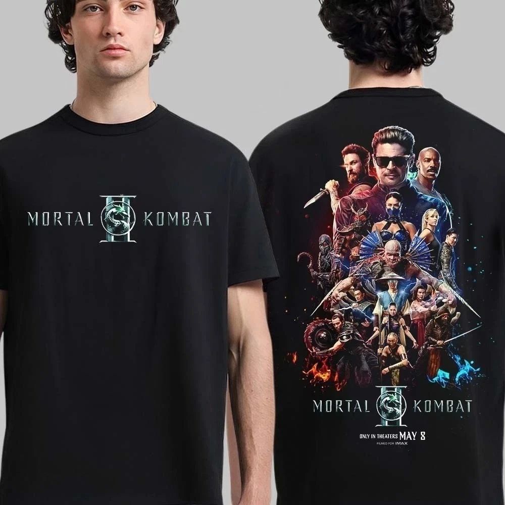 Mortal Kombat II Movie May 8 2026 Two Sided T-Shirt ,  Gif Fan