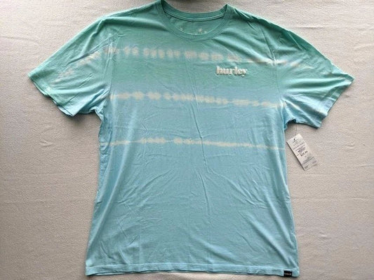 Hurley Everyday Washed T-Shirt Men's Size XL Tie Dye Short Sleeve Blue NEW