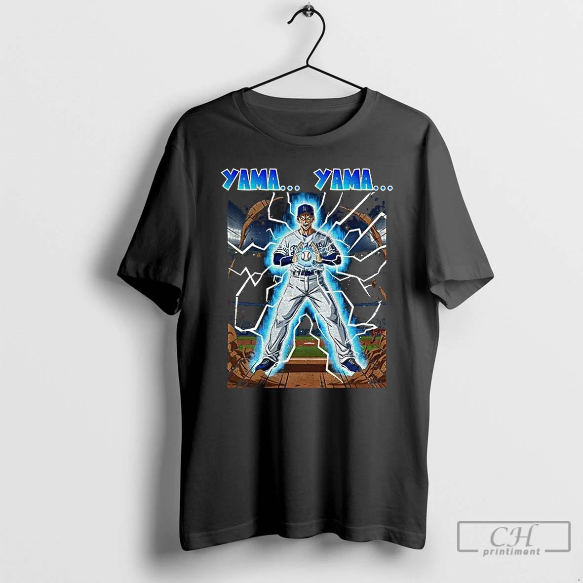 Premium Yoshinobu Yamamoto Anime Los Angeles Dodgers Baseball Mlb Yama Yama T Shirts