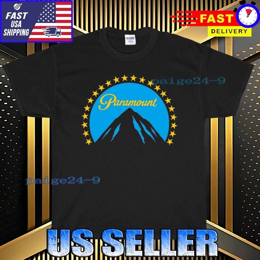 NEW SHIRT PARAMOUNT LOGO T-SHIRT FUNNY AMERICAN USA UNISEX TEE SIZE S-5XL
