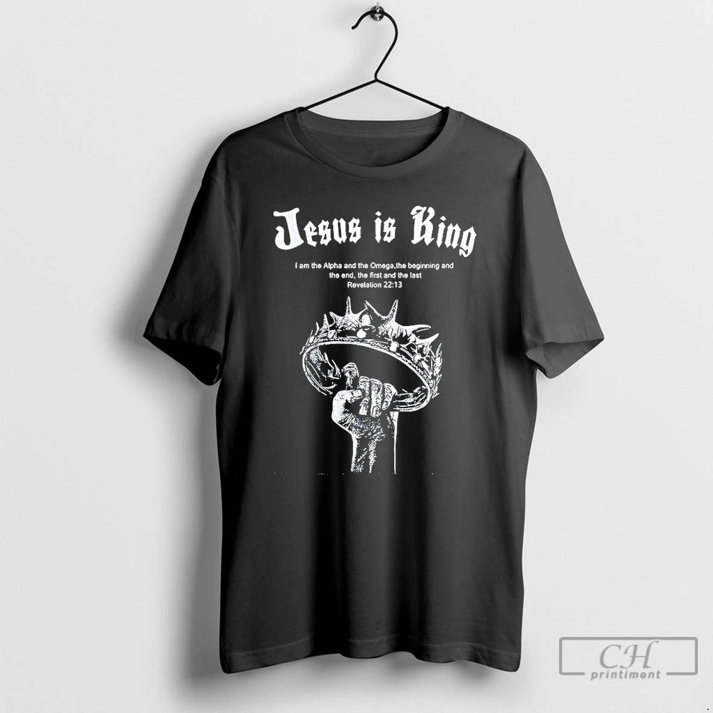 Premium Jesus Is Ring I Am The Alpha And The Omega T Shirts