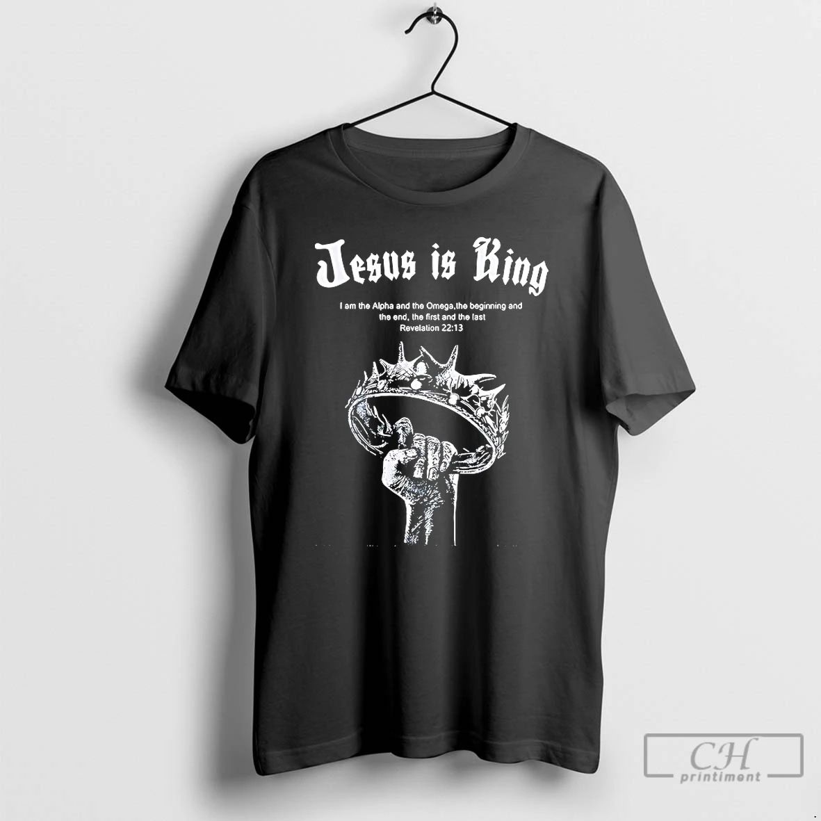Premium Jesus Is Ring I Am The Alpha And The Omega T Shirts
