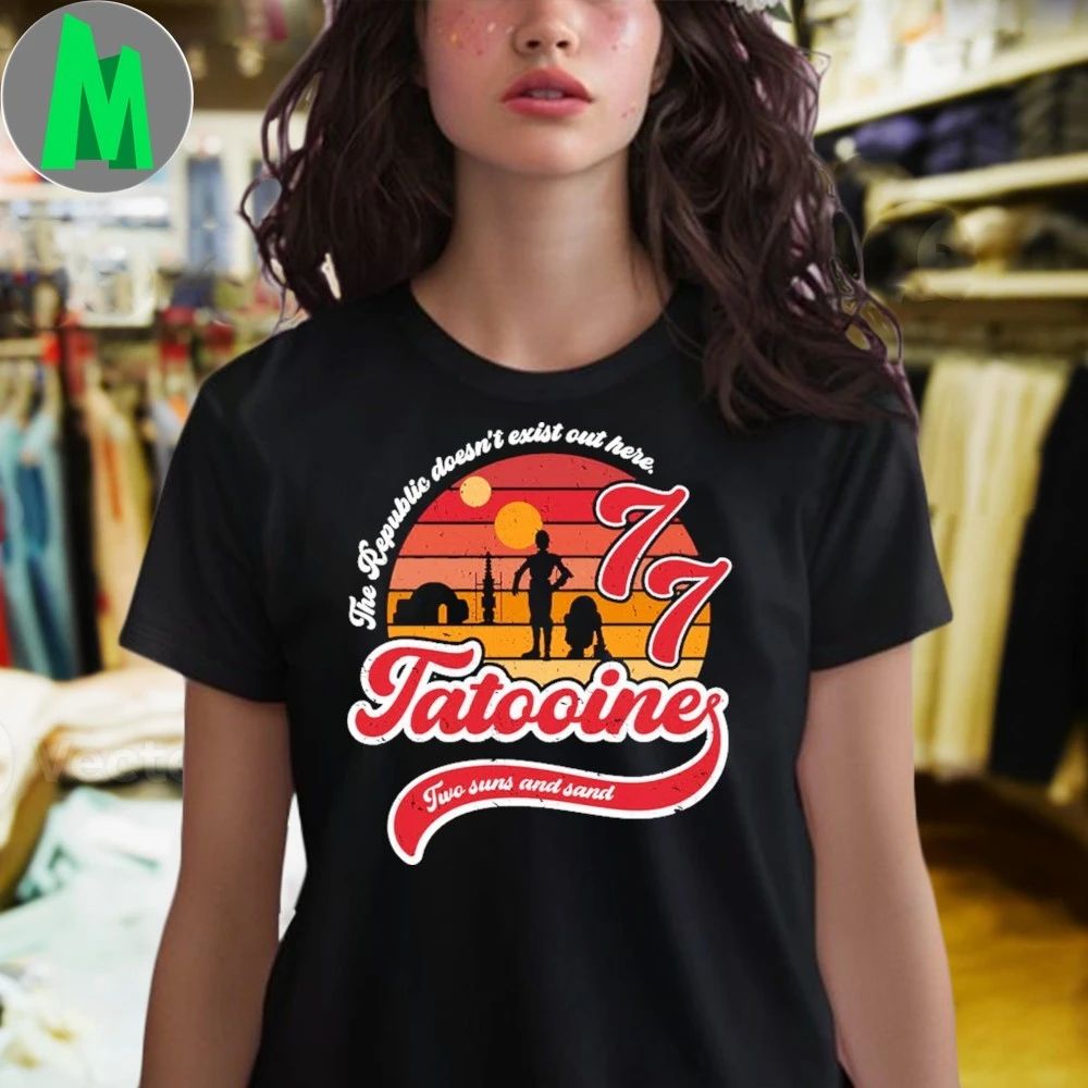 The Republic Doesn’t Exist Out Here two suns and sand Shirt