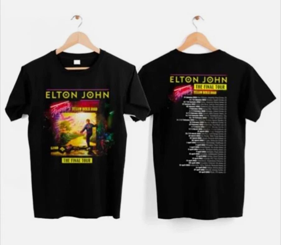 Elton John Farewell Tour 2022 T-Shirt , The Final Tour 2022 T-Shirt