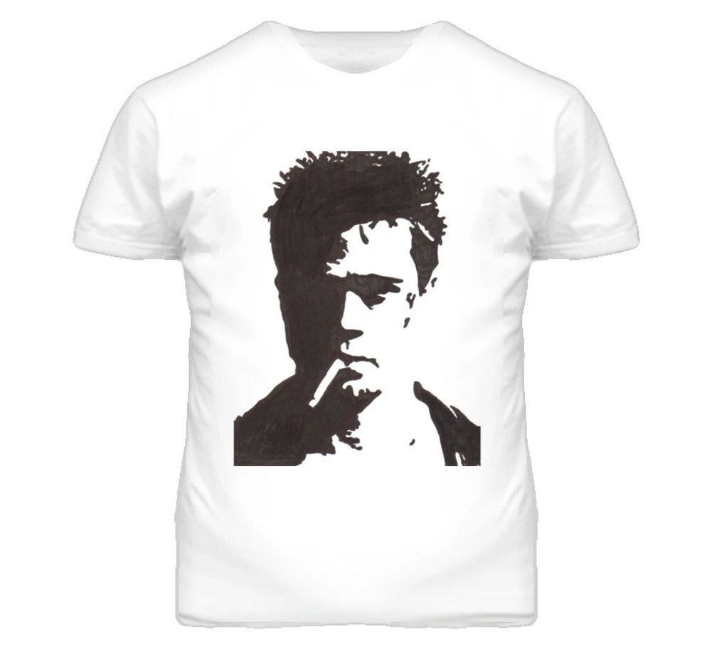 Fight Club Brad Pitt Movie T Shirt