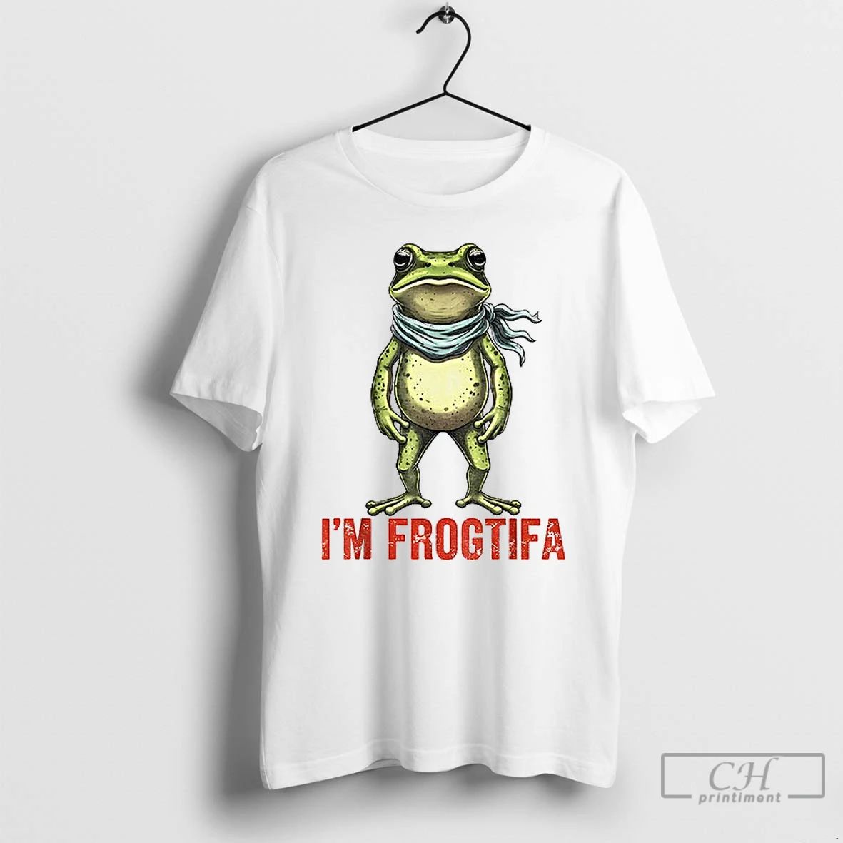 Classic Portland Freedom Frog Im Frogtifa Anti Ice Resistance T Shirts