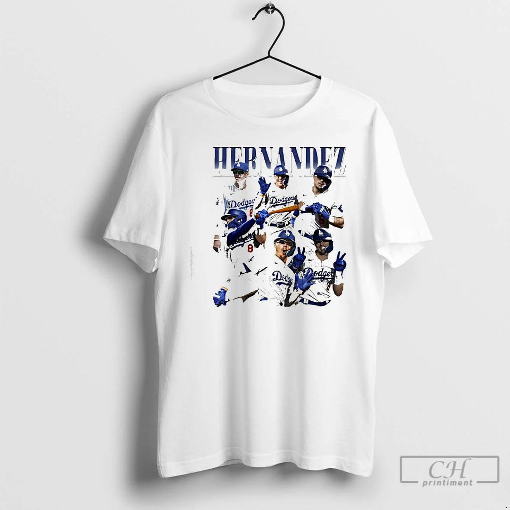 Premium Hernandez Los Angeles Dodgers Several Graphic T Shirts