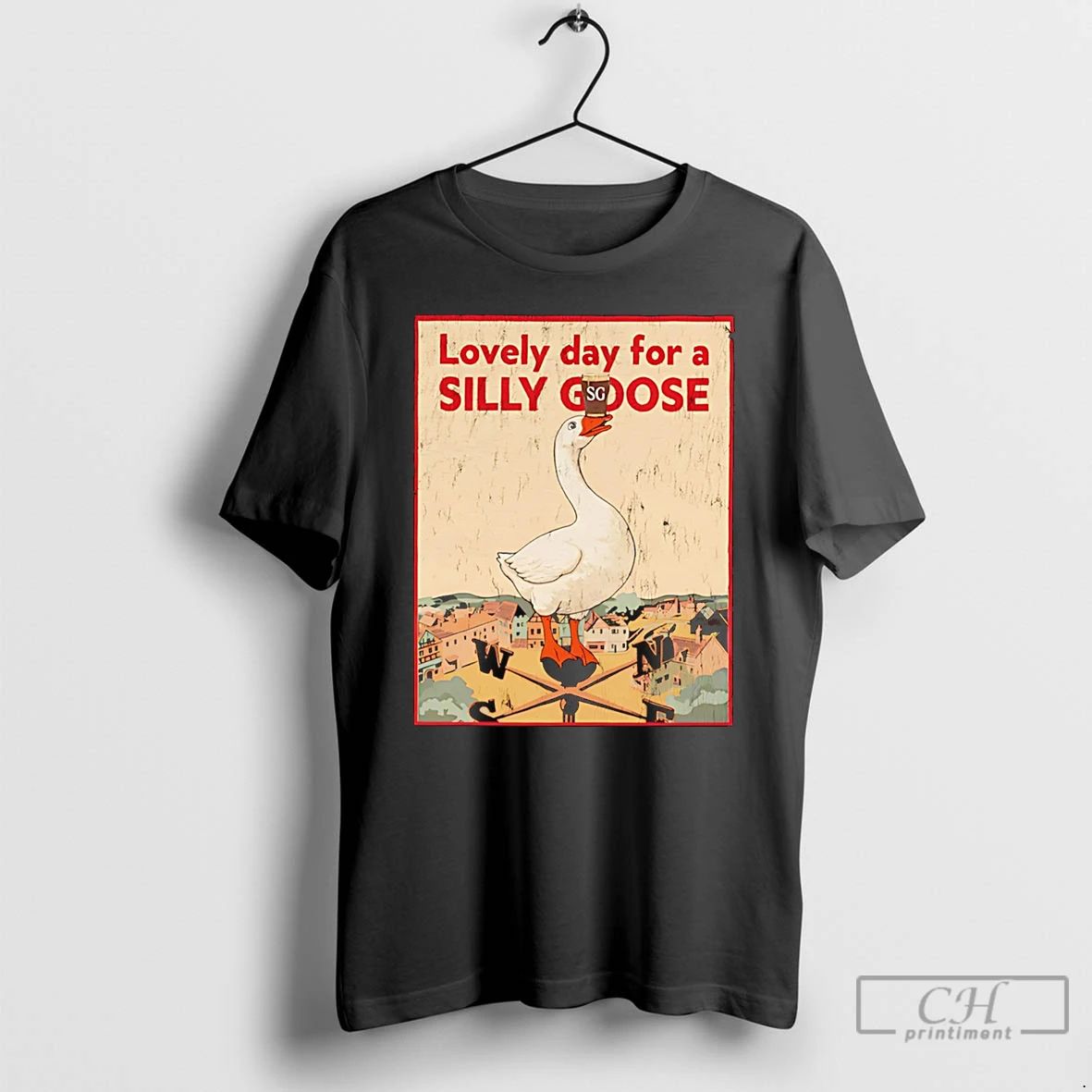 Classic Lovely Day For A Silly Goose Vintage