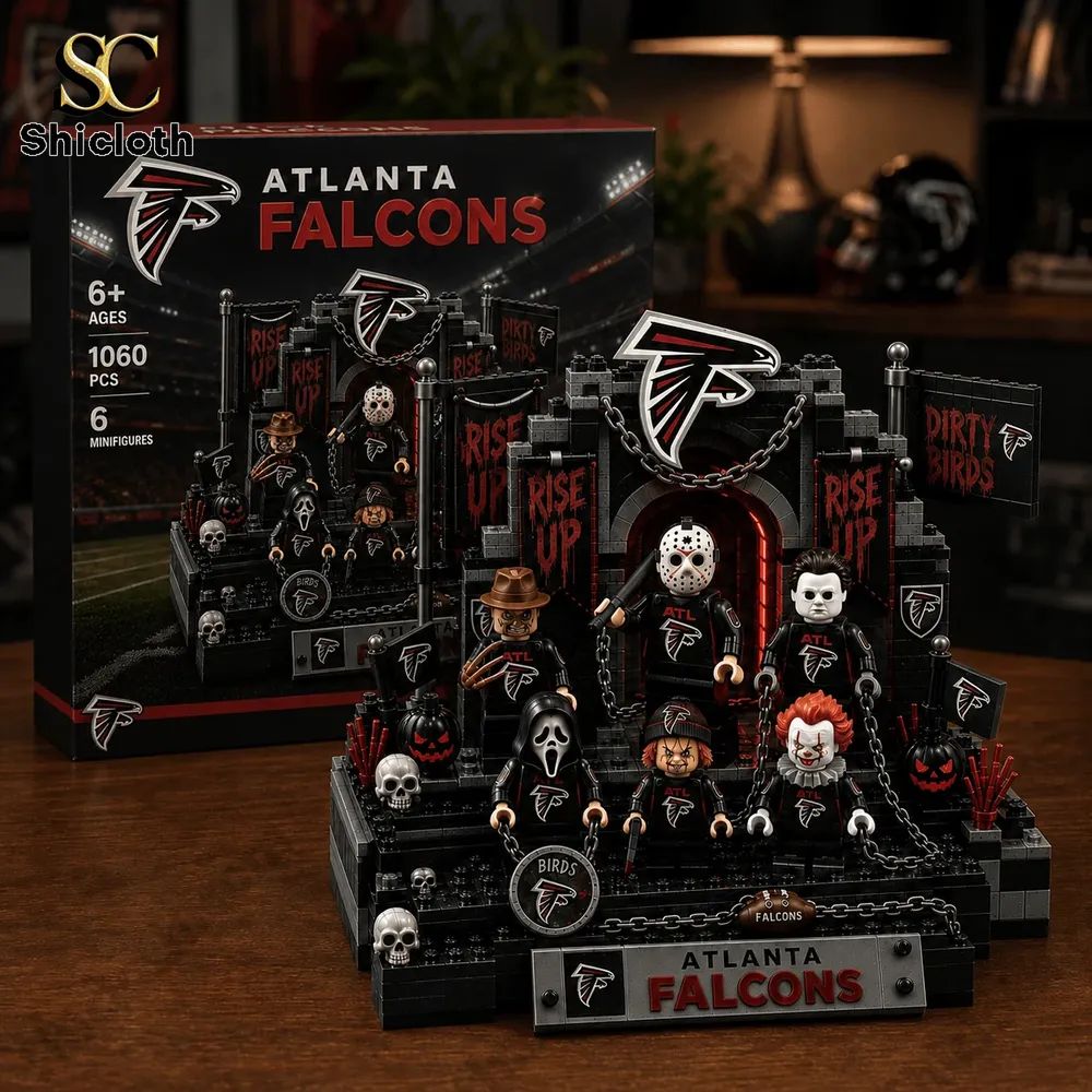 Atlanta Falcons x Halloween Building Brick Sets 2026