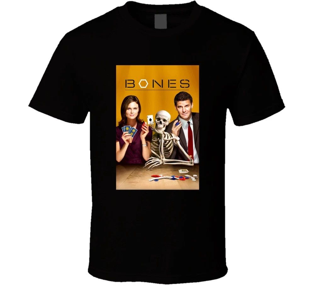 Bones Tv Show Tee American Police Television Series Fan T Shirt