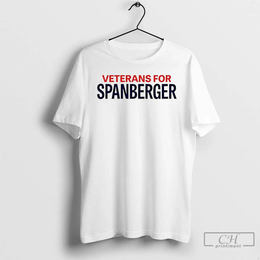 Classic Veterans For Spanberger T Shirts
