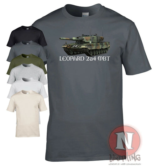 Leopard MBT T-shirt Modern German army military vehicle main battle tank