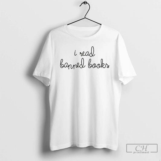 Classic Heather Dubrow I Read Banned Books T Shirts